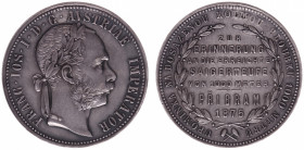 Austria - Empire - Franz Joseph I (1848-1916) - Florin (Gulden) 1875 - Celebrating the Pribram Mine reaching a depth of 1,000 feet (X-M2, Her.826, ANK...