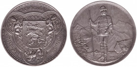 Austria - Empire - Franz Joseph I (1848-1916) - Silver medal of 2 Gulden 1889, Vienna - 3rd Austrian Federal Shooting Festival in Graz (ANK57, Coll.Pe...
