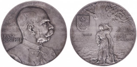 Austria - Empire - Franz Joseph I (1848-1916) - Silver medal of 5 Kronen 1898 - Golden Jubilee Franz Joseph, 5th Austrian Federal Shooting Festival in...