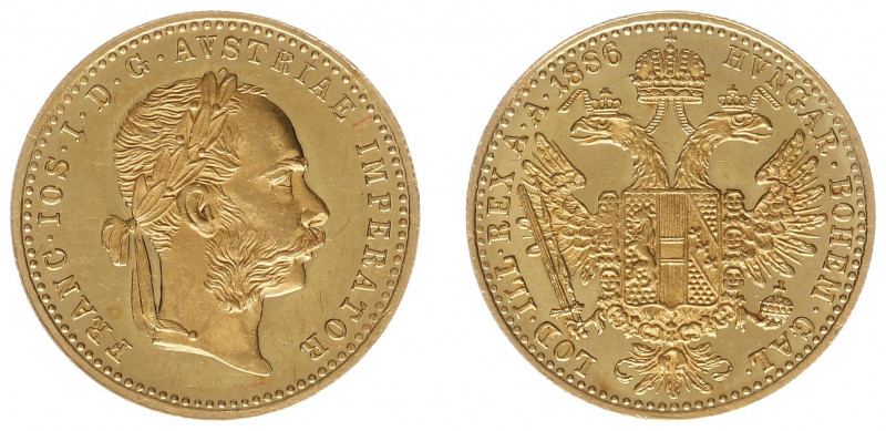 Austria - Empire - Franz Joseph I (1848-1916) - Ducat 1886 (KM2267, Her.155, Fr....