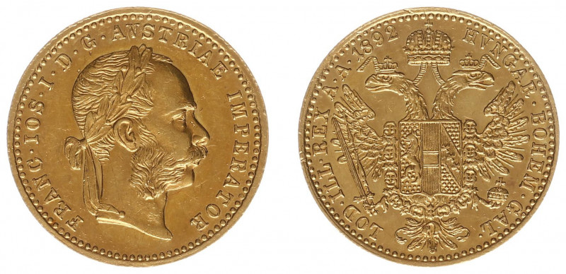 Austria - Empire - Franz Joseph I (1848-1916) - Ducat 1892 (KM2267, Her.161, Fr....