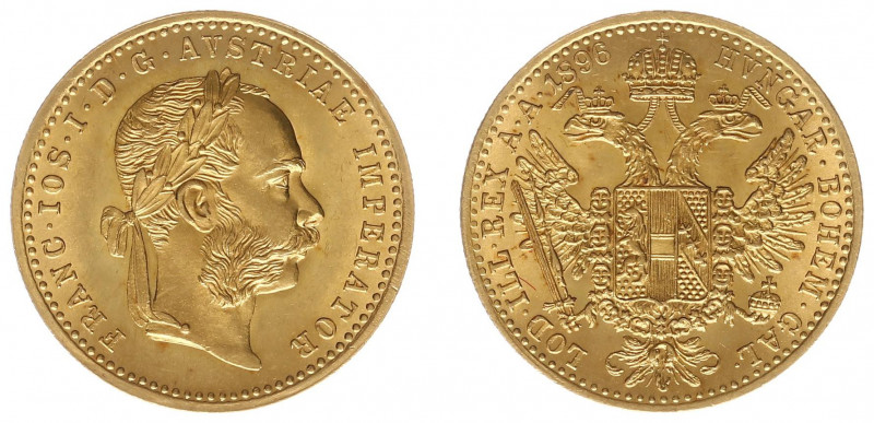 Austria - Empire - Franz Joseph I (1848-1916) - Ducat 1896 (KM2267, Her.165, Fr....