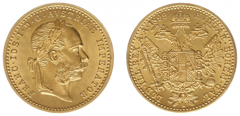 Austria - Empire - Franz Joseph I (1848-1916) - Ducat 1899 (KM2267, Her.168, Fr....