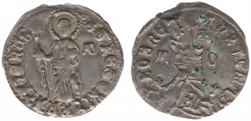 Bosnia - Tomas Ostojic (1443-1461) - AR Gros or Double Dinar nd. (Jovanovic 59.1...