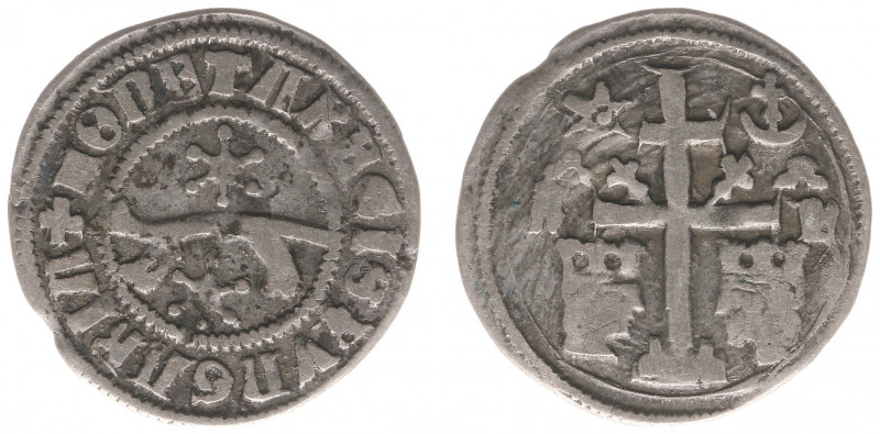 Croatia - Stephan Babonic (1280-1282) - AR Denar nd. (Dol.39/R4, cf. D&D12.1.1) ...