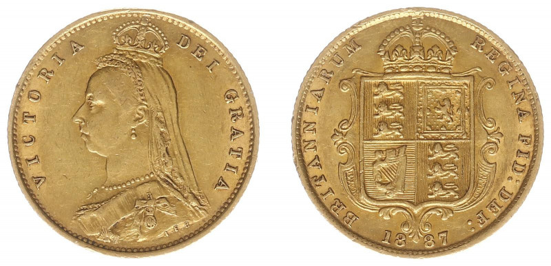 England - House of Hanover (1714-1901) - Victoria (1837-1901) - Half-Sovereign 1...