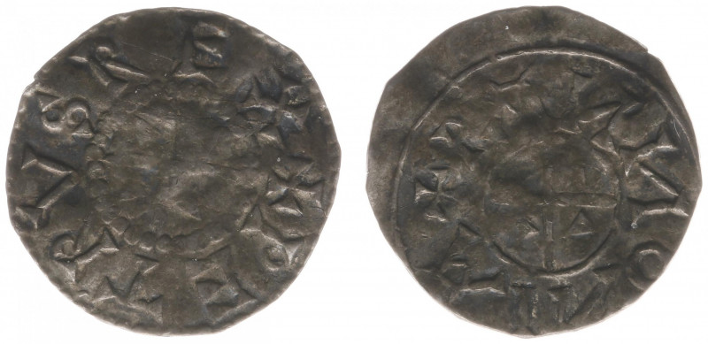 Hungary - Peter (1038-1041 / 1044-1046) - AR Denar nd. (Husz.6; Frynas H.2.1, Un...