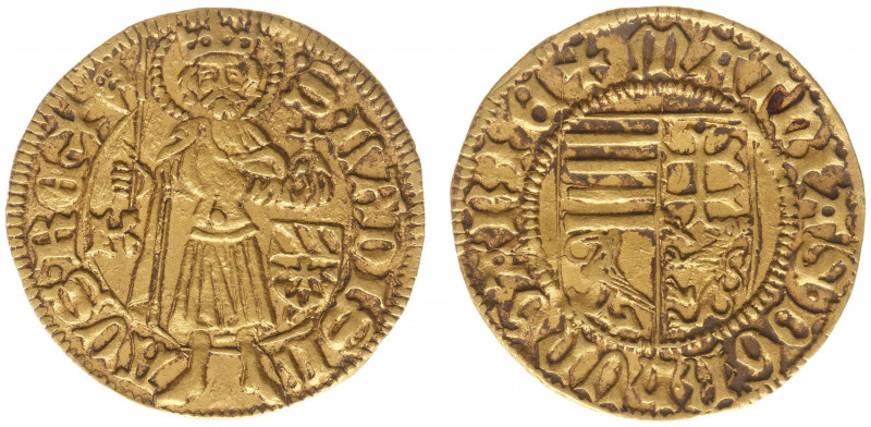 Hungary - Matthias Corvinus (1458-1490) - Goldgulden nd., Kremnitz (Fr.20; Husz....