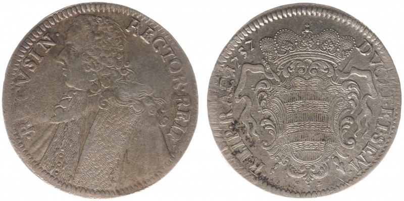 Ragusa - Republic (1358-1808) - Tallero 1757-GB (KM18, Mandic18.7, cf. Barac306-...