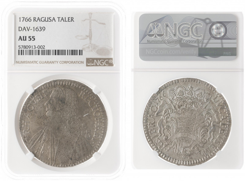 Ragusa - Republic (1358-1808) - Tallero 1766 GB-DM (KM18, Mandic18.16e, Barac315...