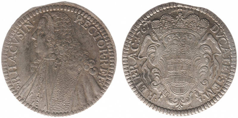 Ragusa - Republic (1358-1808) - Tallero 1767 GB-GA (KM18, Mandic18.17c, Barac316...