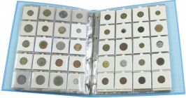 Asia - Collection coins Asia in album incl. Hongkong, Indonesia, Malaysia Nepal etc. incl. silver