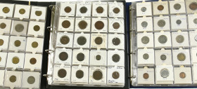 Asia - Collection coins Asia in 3 albums with India, Straits Settlements, Kuwait, Iran