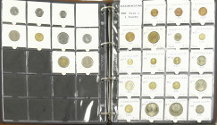 Asia - Collection coins Central Asia in album, 20th and 21st cent.
