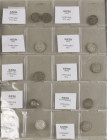 Austria - Album with Austrian 3 Kreuzer coins a.w. Breslau, Graz, Hall, Tyrol etc.
