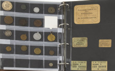 Belgium - Nice collection Belgian coins from 1833 - 1995 incl. 5 fr. 1865 LII, medals and tokens, lots of silver and nice qualities