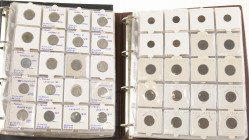 Belgium - Collection coins Belgium in 2 albums