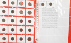Bhutan - Small collection (22) of a few silver, but mostly copper ‘deb’ (½ rupee) coins, covering all periods from 1790-1927, attached with this lot a...