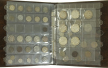 Bulgaria - Nice date collection of coins Bugaria, complete serie of 1 Stotinka to 100 Leva between 1881 and 1943, no 1916 pieces