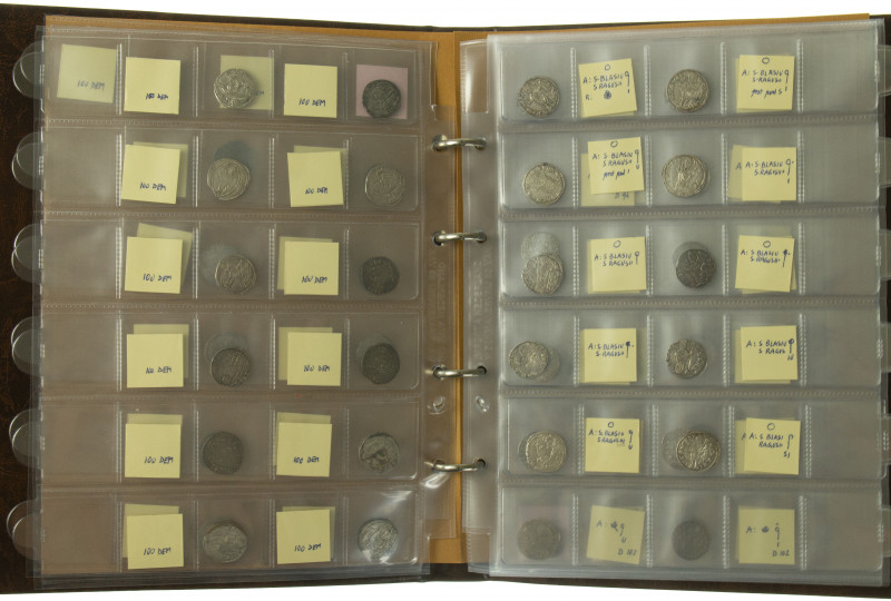 Ragusa - Collection with 66x Ragusa AR Dinar and 3x AR Half Dinar (rare coins!) ...