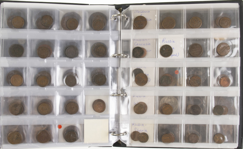 Russia - Nice collection Russian coins incl. Russia, Siberia, Spitzbergen, Tatar...