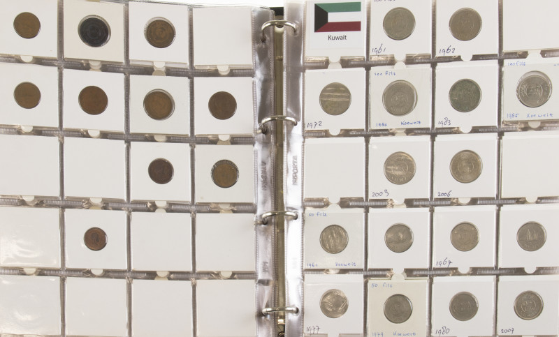 World coins - Collection Middle East incl. Bahrain, Iraq, Jordan, Lebanon, Oman ...