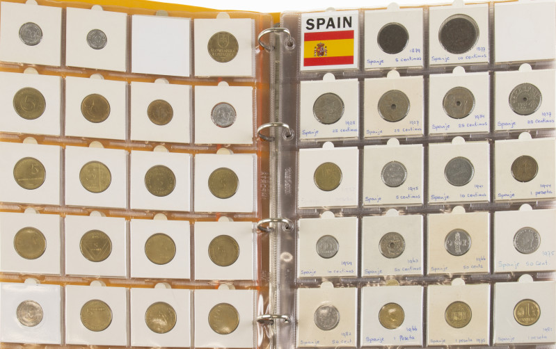 World coins - Collection Europe San Marino, Slovakia, Slovenia, Spain and Vatica...