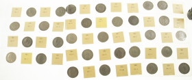 Austria - Lot Austria with 28 pieces silver Talers of Franz II (1792-1835): 1821-V / 1822-A, B, C, E & G / 1823-A, B, C, E & G / 1824-A, B, C, E & G /...