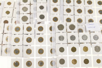 Brazil - Lot Brazilian coins, some nice bi-metallic, some silver, nice quality