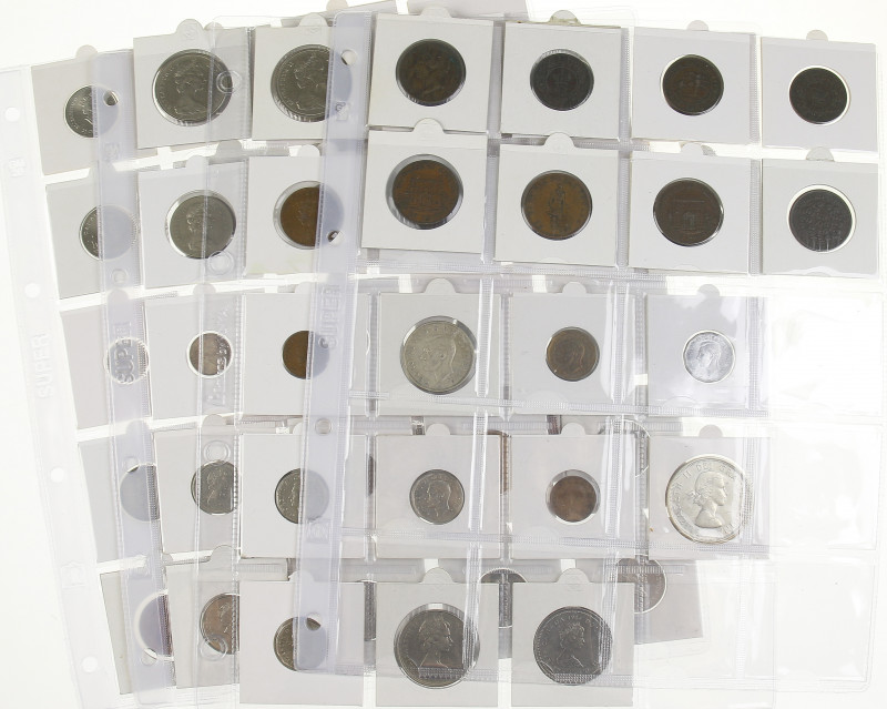 Canada - Lot Canadian coins and tokens incl. some silver