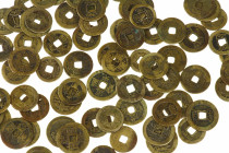 China - Qing dynasty, mixed lot of brass cash (1 wen), ca. 83 coins