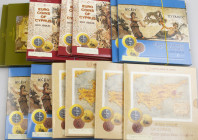 Cyprus - Lot with Cyprus BU-sets 2008 (5), 2009 (4), 2011 (5) and 2012 (2)