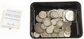 England - Various lot English silver coins