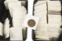 English Colonies - Box with 2 small plastic boxes English Colonies a.w. South Africa, Ceylon, New Zealand etc.