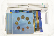 Finland - Lot with Finland Euro Mintsets 1999-2013 complete with all I & II types incl. Triple set 1999-2001, most of them present twice
