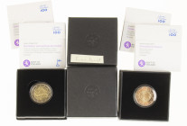 Finland - Small lot with Finland Proof 2 Euro commemorative coins in orig. boxes, various years between 2009 and 2017