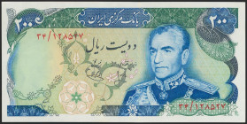 IRAN. 200 Rials. 1974-1979. National Bank. (Pick: 103a). About Uncirculated.