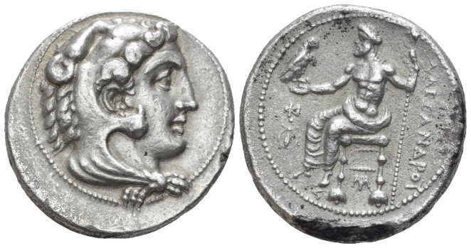 Kingdom of Macedon, Alexander III, 336 – 323 and posthmous issues Myriandrus Tet...