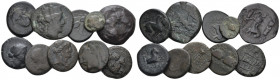 Asia Minor, Lot of 10 bronzes III-I cent., Æ , 37.21 g.
Lot of 10 bronzes

Very Fine.

From the R. Plant collection.