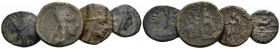 Armenia, Lot of 4 Bronzes I cent., Æ , 17.62 g.
Lot of 4 Bronzes.

About Very Fine.

From the R. Plant collection.