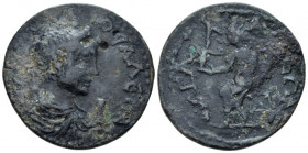 Pisidia, Sagalassus Valerian I, 253-260 Bronze circa 253-260, Æ 33.00 mm., 16.46 g.
Laureate, draped and cuirassed bust r. Rev. ϹΑΓΑΛΑϹϹƐΩΝ Tyche sea...