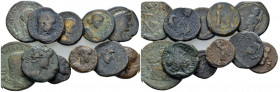 Decapolis, Lot of 11 Bronzes I-II cent., Æ , 106.86 g.
Lot of 11 Bronzes different mints.

About Very Fine-Very Fine.

From the R. Plant Collecti...