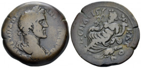 Egypt, Alexandria Antoninus Pius, 138-161 Drachm circa 145-146 (year 9), Æ 33.00 mm., 22.95 g.
Laureate, draped and cuirassed bust r. Rev. L ƐΝΑΤΟV N...