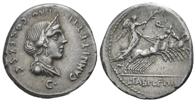 C. Annius. Denarius North-Italy 82-81, AR 19.10 mm., 3.97 g.
C·ANNI·T·F·T·N· PR...