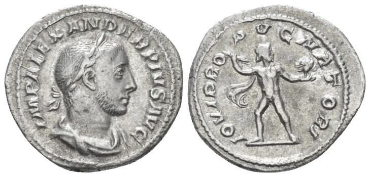 Severus Alexander, 222-235 Denarius Rome 231-235, AR 19.00 mm., 2.90 g.
Laureat...