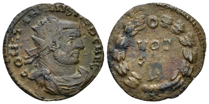 Constantius Caesar, 293-305 AE3 Rome circa 297-298, Æ 20.00 mm., 2.53 g.
Radiat...