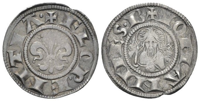 Firenze, Repubblica, 1185-1532 Fiorino vecchio da 12 denari circa 1230-1237, AR ...