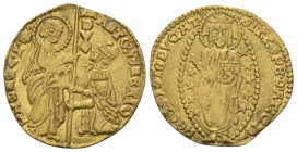 Venezia, Antonio Venier, 1382-1400 Ducato 1382-1400, AV 20.20 mm., 3.51 g.
Paolucci 1. Fried. 1229.

Very fine