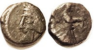 PARTHIA, Artabanus IV, now bumped up to Artabanus V, c.80-90 AD, Æ10 Chalkos, Se...
