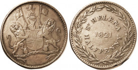 ST. HELENA, 1/2d 1821, Nice decent VF. (A GVF brought $100, Davisson 11/15.)